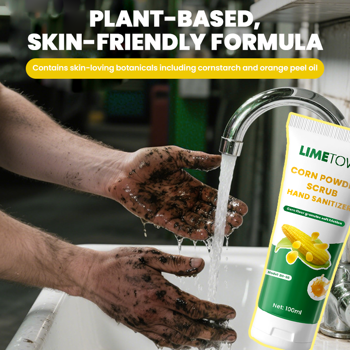 LIMETOW® Corn Powder Scrub Hand Sanitizer