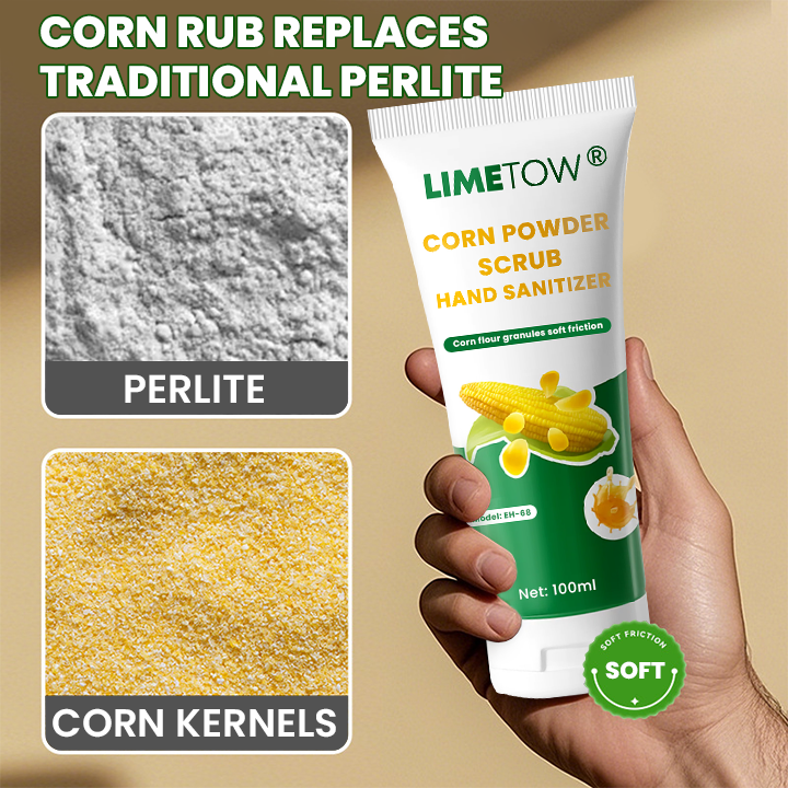 LIMETOW® Corn Powder Scrub Hand Sanitizer