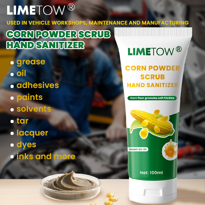 LIMETOW® Corn Powder Scrub Hand Sanitizer