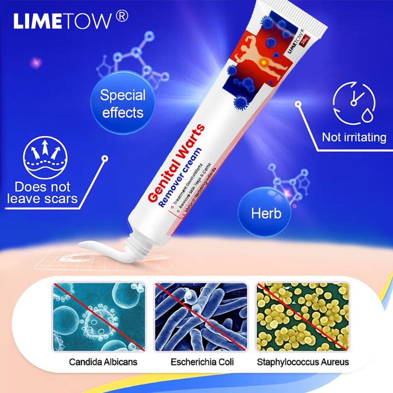 Official Store: LIMETOW® Genital Warts Remover Cream