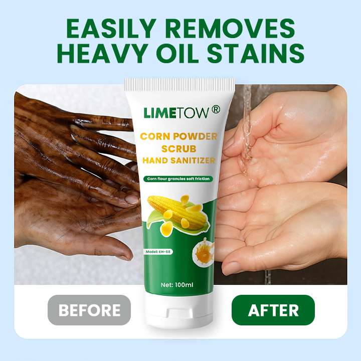 LIMETOW® Corn Powder Scrub Hand Sanitizer