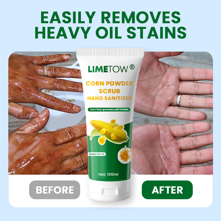 LIMETOW® Corn Powder Scrub Hand Sanitizer