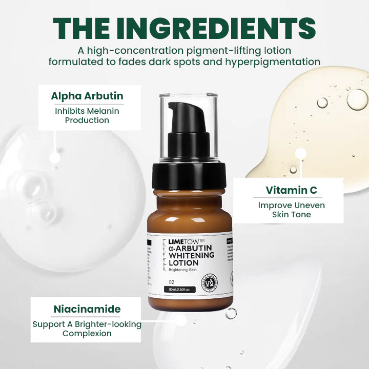 LIMETOW™ Alpha Arbutin Brightening Lotion