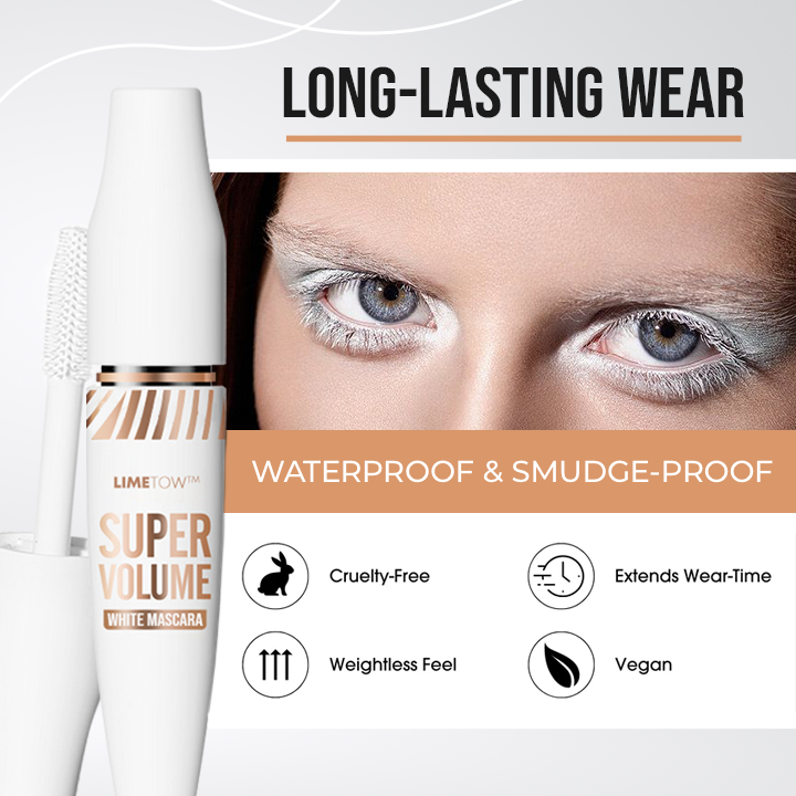 LIMETOW™ Super Volume White Mascara