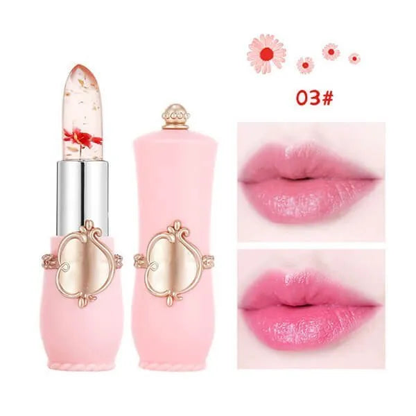 LIMETOW™ Crystal Jelly Flower Color Changing Lipstick