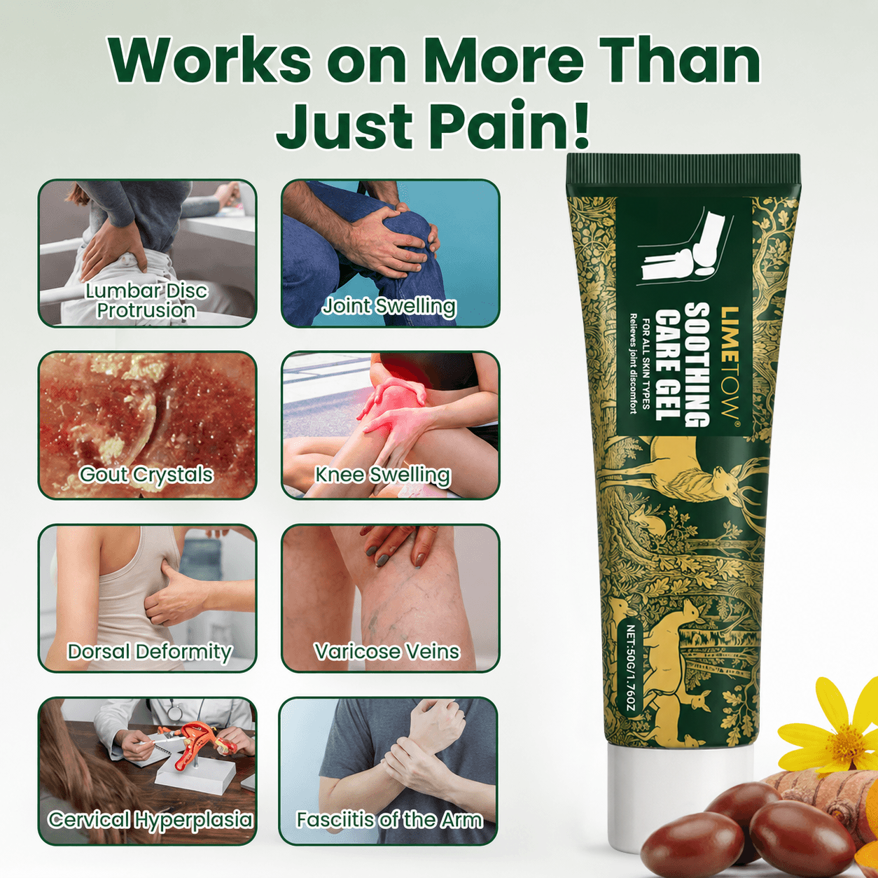 LIMETOW® The Joint Gel That Finally Goes Where Pain Hides
