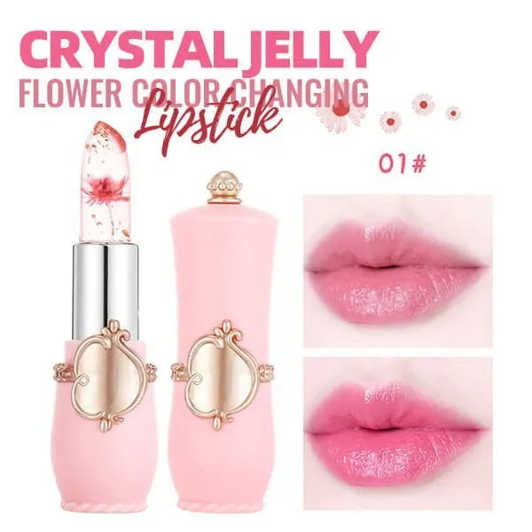 LIMETOW™ Crystal Jelly Flower Color Changing Lipstick