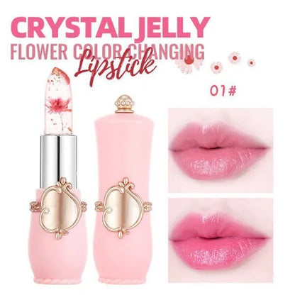 LIMETOW™ Crystal Jelly Flower Color Changing Lipstick