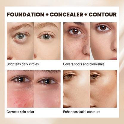 LIMETOW® Dual-Ended Flawless Foundation Stick