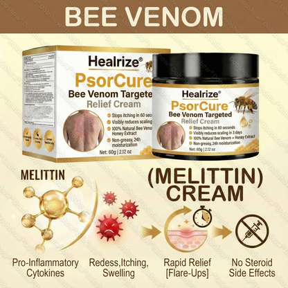 💫 PsorCure Targeted Bee Venom Relief Cream