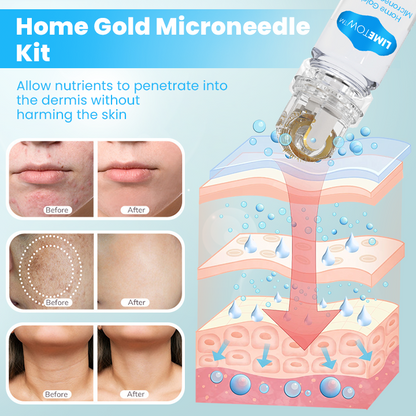 LIMETOW™ Home Gold Microneedle Kit