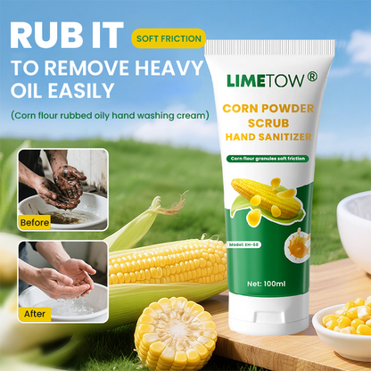 LIMETOW® Corn Powder Scrub Hand Sanitizer