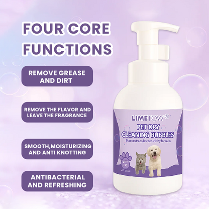 LIMETOW® Pet Dry Cleaning Bubbles