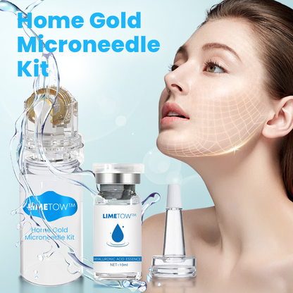 LIMETOW™ Home Gold Microneedle Kit