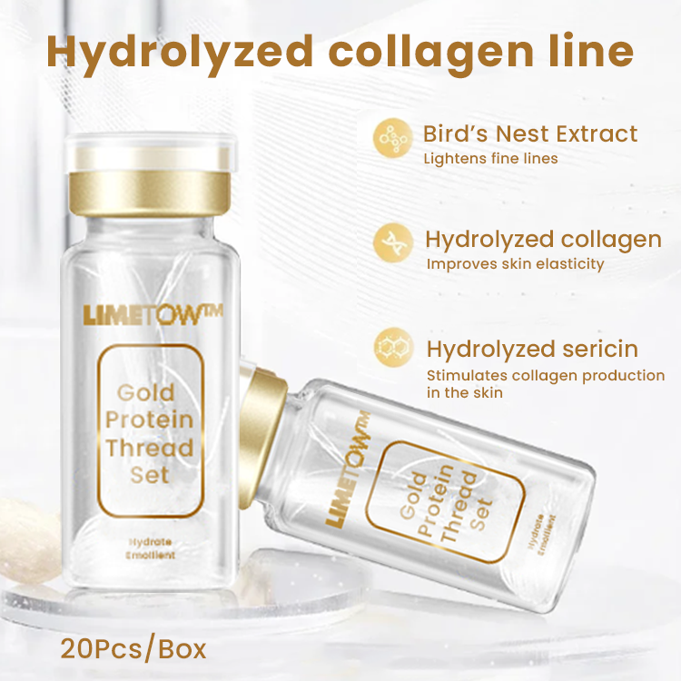 🔥New Product Discounts🔥 Last Day✨LIMETOW™ Soluble 24k Gold Protein Lifting Thread