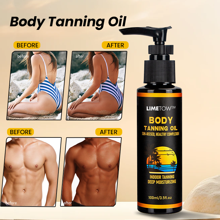 🔥New Product Discounts🔥 Last Day✨~LIMETOW™ Body Tanning Oil