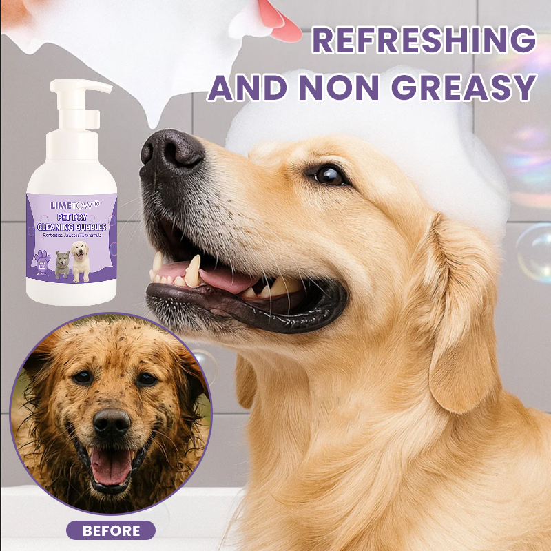 LIMETOW® Pet Dry Cleaning Bubbles
