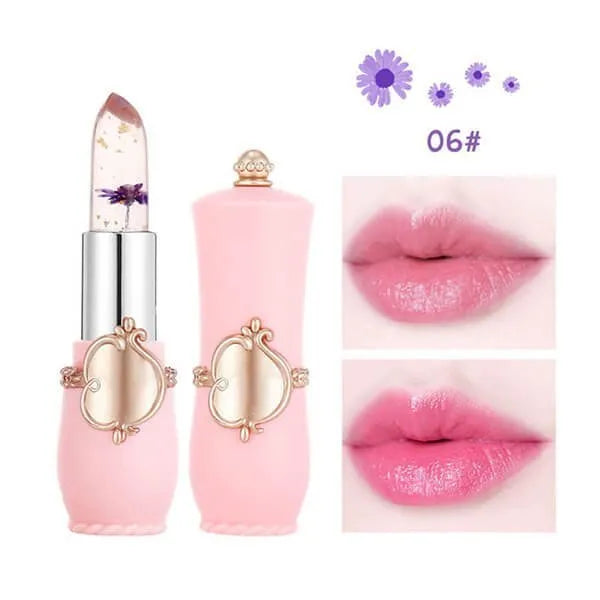 LIMETOW™ Crystal Jelly Flower Color Changing Lipstick