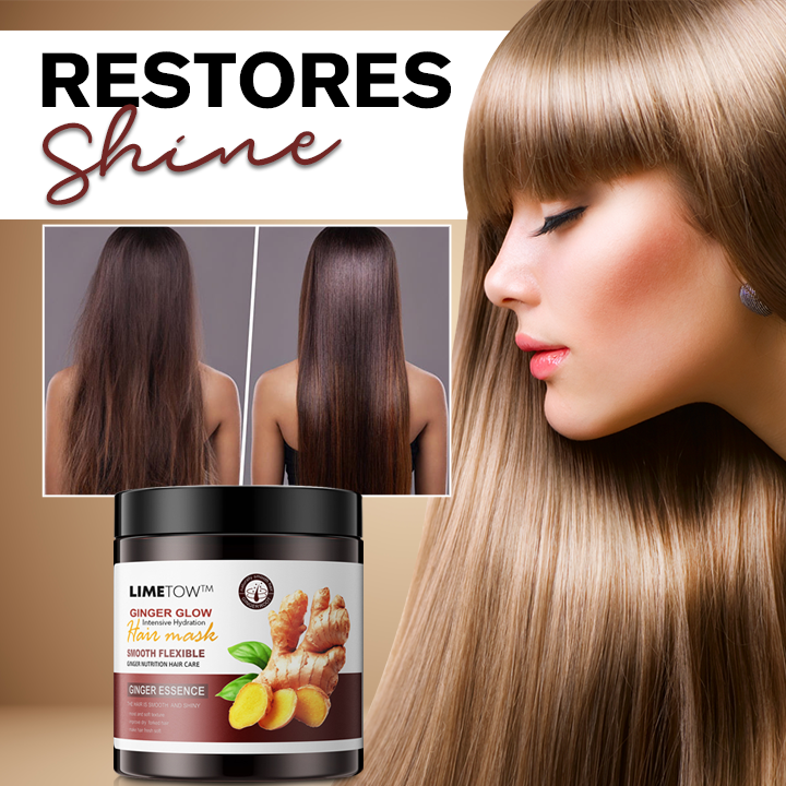 LIMETOW™ Ginger Glow Intensive Hydration Hair Mask