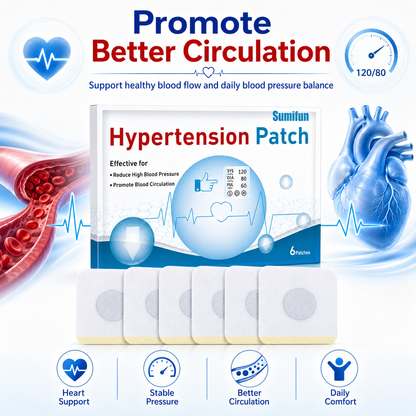 Hypertension Patch for Sudden Illness Protection in Older Adults — Weekly Support for Maintaining Healthy Blood Pressure - TH