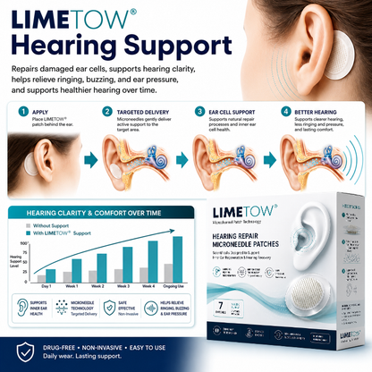 LIMETOW® HEARING REPAIR MICRONEEDLE PATCHES
