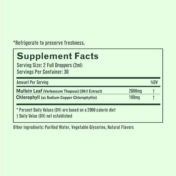 LIMETOW® Mullein + Chlorophyll