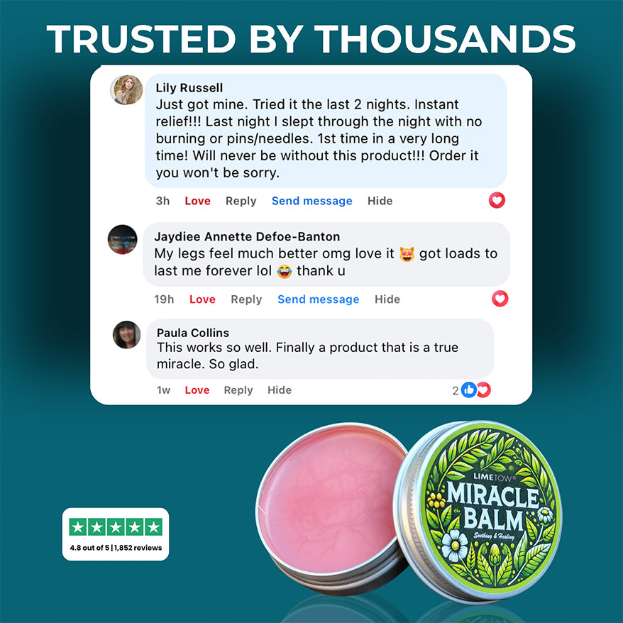 LIMETOW® Miracle Balm Restless Legs Formula