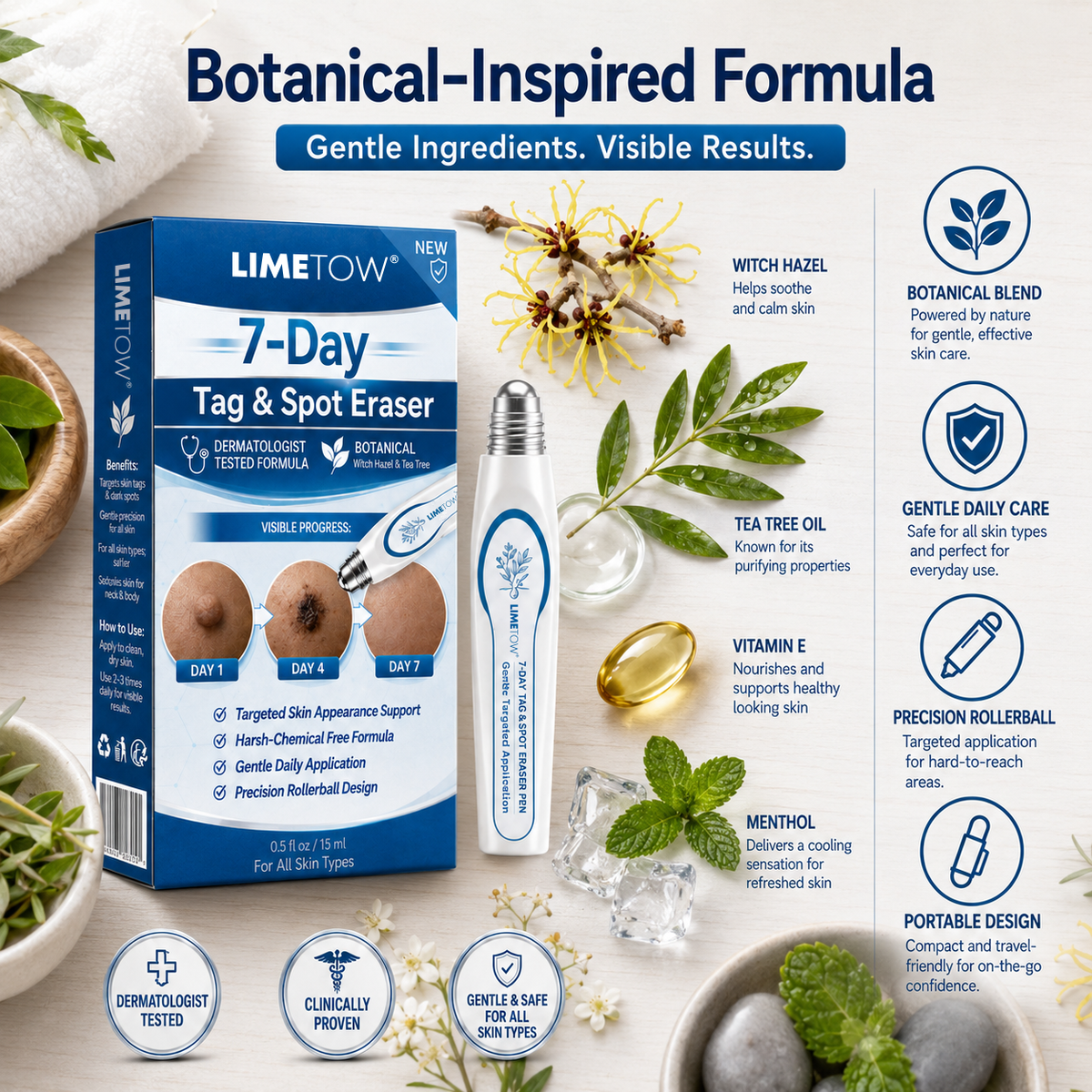 LIMETOW® Advanced Imperfection Care Rollerball Pen