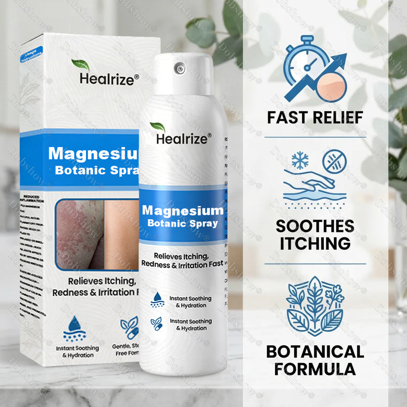🔥Magnesium Botanic Spray – Advanced Skin Recovery for Psoriasis & Eczema | Rapid Soothing, Steroid-Free