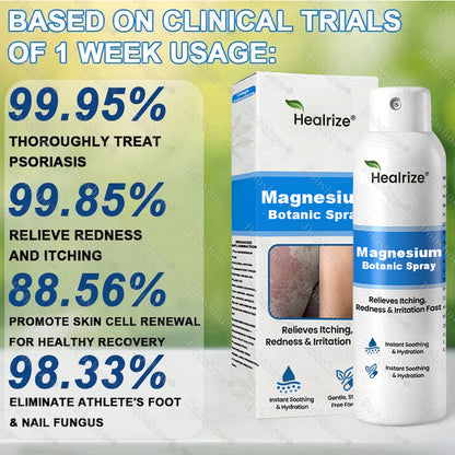 🔥Magnesium Botanic Spray – Advanced Skin Recovery for Psoriasis & Eczema | Rapid Soothing, Steroid-Free