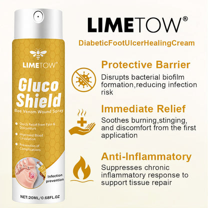 LIMETOW® GlucoShield Wound Spray💪