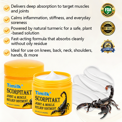 Timilk® ScorpiTakt Joint & Muscle Relief Ointment