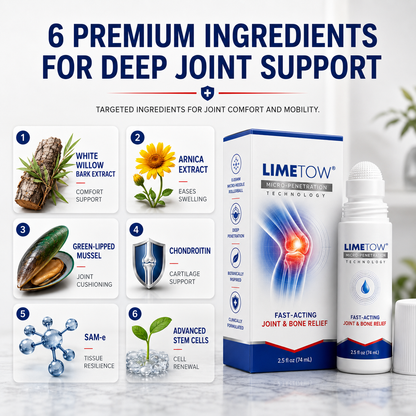 LIMETOW® FAST‑ACTING JOINT & BONE RELIEF