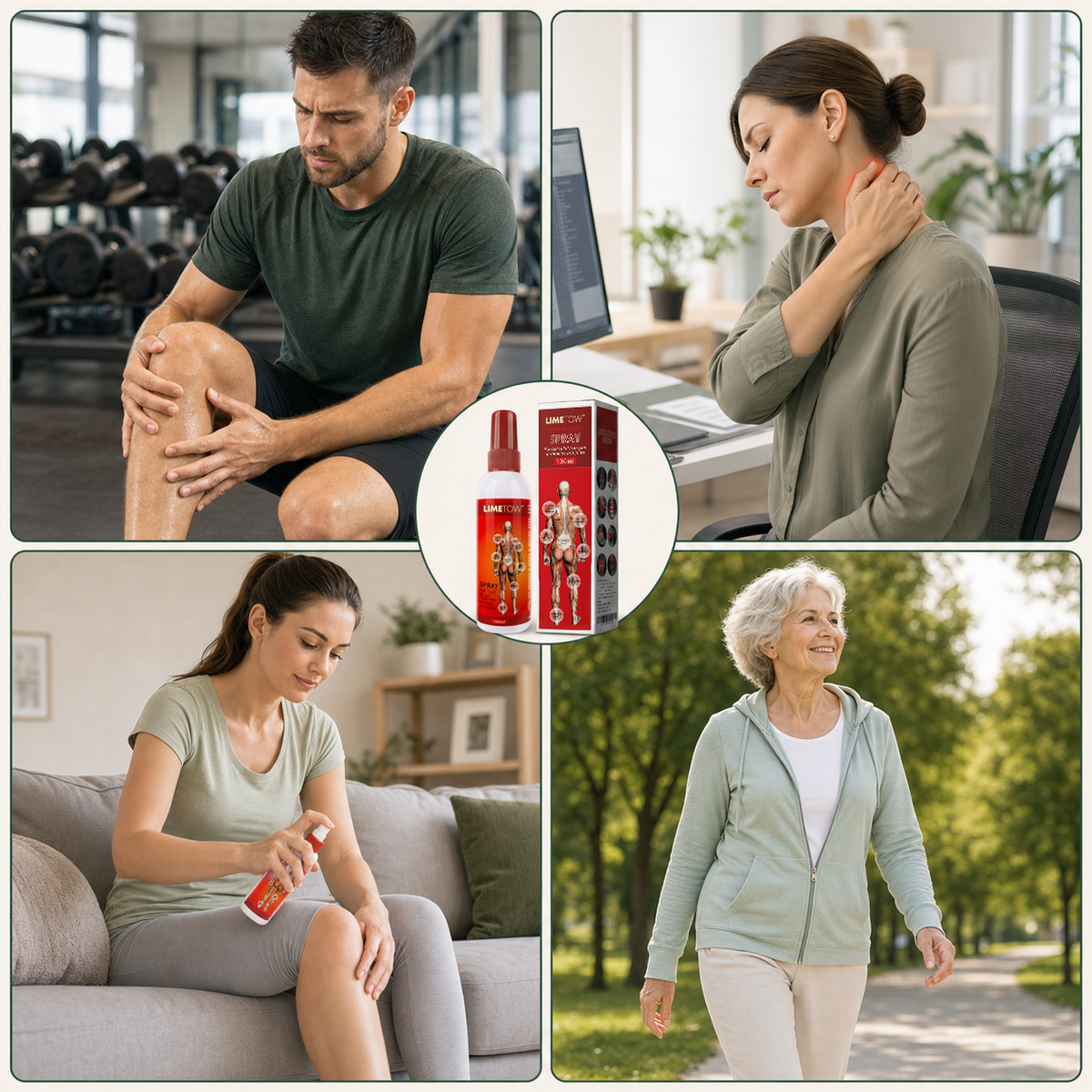 FAST, TARGETED COMFORT— JUST SPRAY AND GO