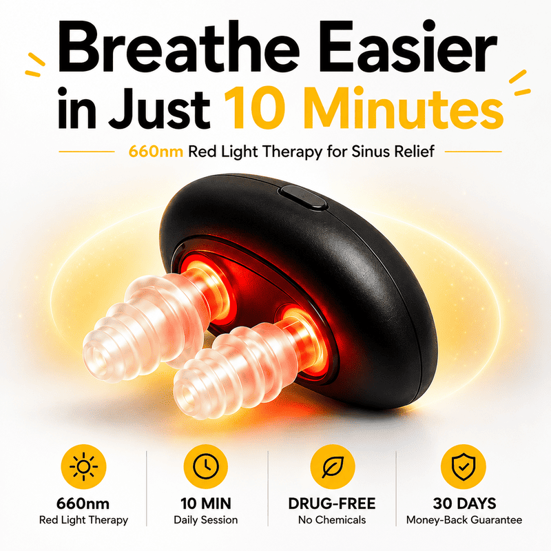 ClearBreath™ Red Light Nasal Relief