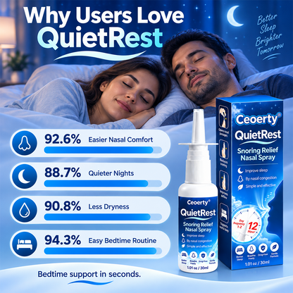 Ceoerty® QuietRest Snoring Relief Nasal Spray