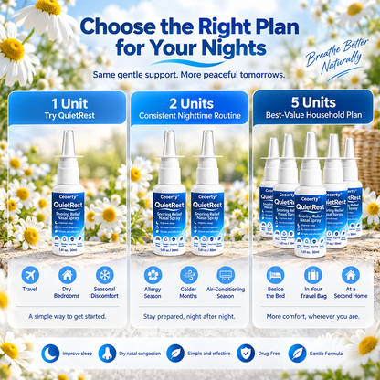 Ceoerty® QuietRest Snoring Relief Nasal Spray