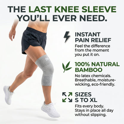 Premium Bamboo Knee Sleeve