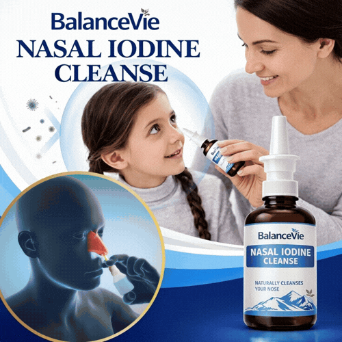 NASAL IODINE CLEANSE-Break the "Sick Cycle" Before It Costs You a Day of Work—Or Your Career