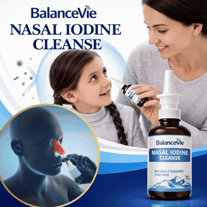 NASAL IODINE CLEANSE-Break the "Sick Cycle" Before It Costs You a Day of Work—Or Your Career