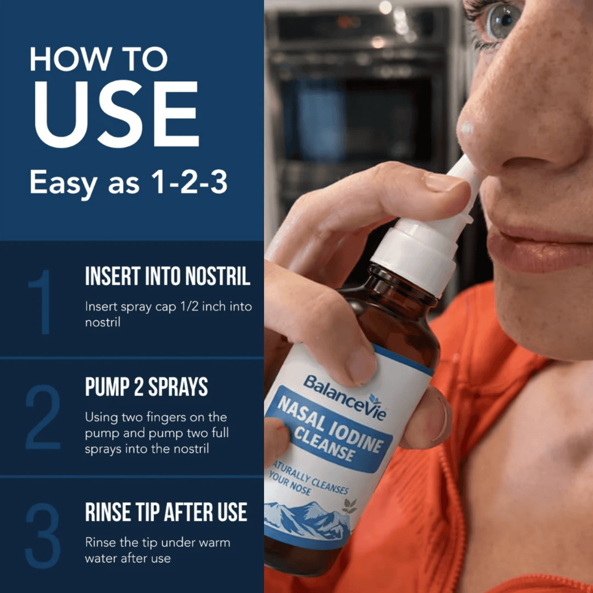 NASAL IODINE CLEANSE-Break the "Sick Cycle" Before It Costs You a Day of Work—Or Your Career