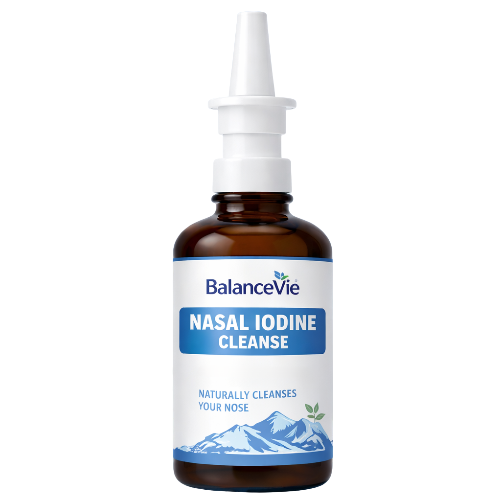 NASAL IODINE CLEANSE-Break the "Sick Cycle" Before It Costs You a Day of Work—Or Your Career
