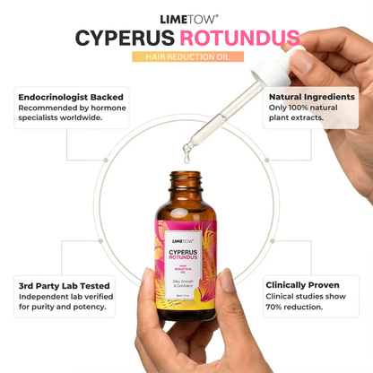 LIMETOW® Cyperus Rotundus Hair Reduction Oil