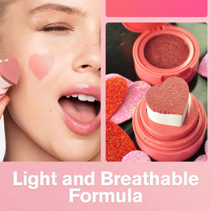 LIMETOW™ Heart-Shaped Stamp Blush