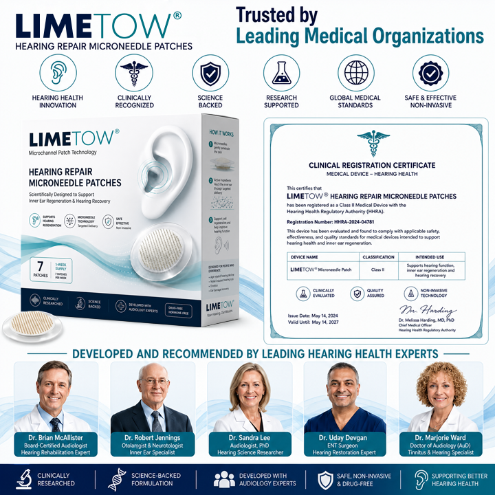 LIMETOW® HEARING REPAIR MICRONEEDLE PATCHES