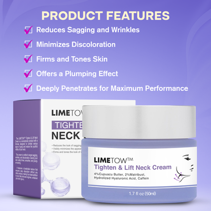 LIMETOW™ Tighten & Lift Neck Cream 🔥New Product Discounts🔥 Last Day✨