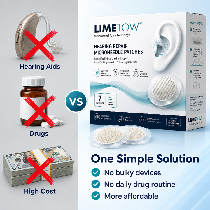LIMETOW® HEARING REPAIR MICRONEEDLE PATCHES