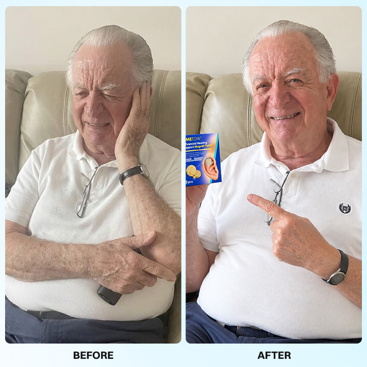 LIMETOW® ADVANCED HEARING SUPPORT MAGNET PATCH! MAGNETIC THERAPY FOR HEARING LOSS, TINNITUS, EAR PRESSURE, AND EAR DISCOMFORT!