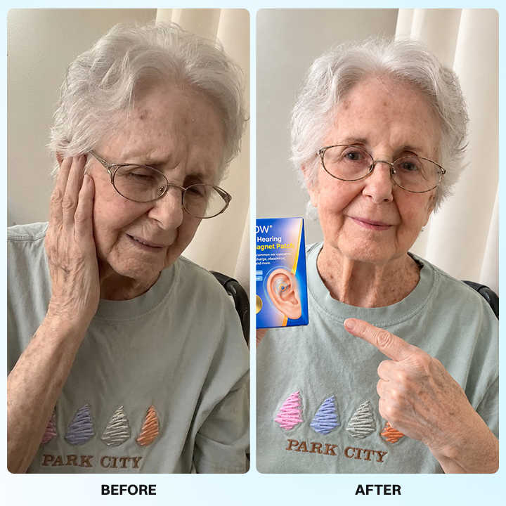 LIMETOW® ADVANCED HEARING SUPPORT MAGNET PATCH! MAGNETIC THERAPY FOR HEARING LOSS, TINNITUS, EAR PRESSURE, AND EAR DISCOMFORT!