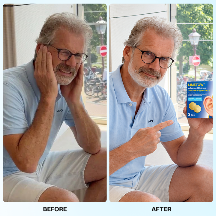 LIMETOW® ADVANCED HEARING SUPPORT MAGNET PATCH! MAGNETIC THERAPY FOR HEARING LOSS, TINNITUS, EAR PRESSURE, AND EAR DISCOMFORT!